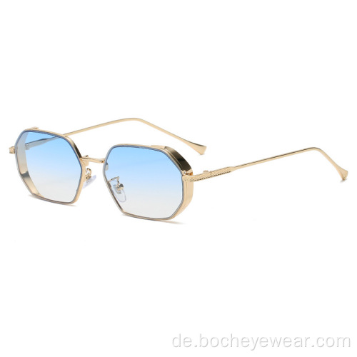 New Fashion Small Frame Polygon Sonnenbrillen Damenmode in Europa und Amerika die gleichen Sonnenbrillen Streetstyle-Brille s21102